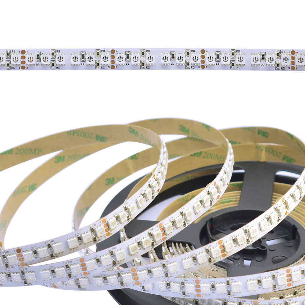 Color Changing RGB LED Strip Lights - 12mm 24V 5050 3in1 LED - 120LEDs/m High Density Color Changing RGB LED Strip Lights - 12mm 24V 5050 3in1 LED - 120LEDs/m High Density
